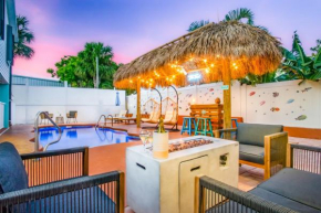 Tiki Time! Pool-tiki Hut-kayaks-grill-ocean View!